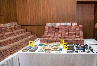  الشرطة المغربية تضبط شحنة مخدرات ضخمة
