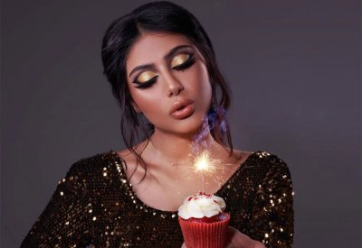 شيلاء سبت تحتفل بعيد ميلادها