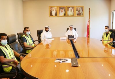 أبوالفتح يرحب بانضمام 4 مفتشين جُدد لإدارة الرقابة البحرية