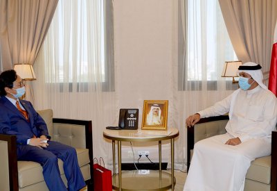 وكيل وزارة الخارجية للشؤون الدولية يستقبل سفير كوريا