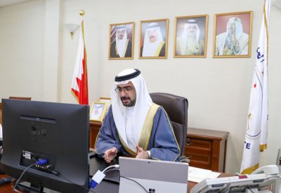 محافظ الجنوبية يلتقي (عن بعد) بعدد من أهالي المحافظة 