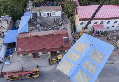 29 قتيلا بانهيار مطعم في إقليم شانشي بالصين