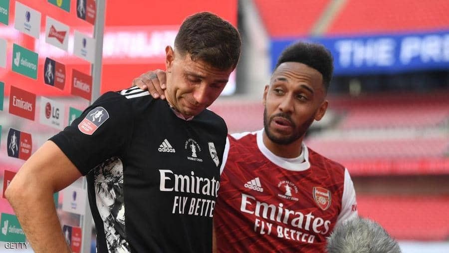  حارس مرمى أرسنال.. "دموع الكأس" سببها معاناة 10 أعوام