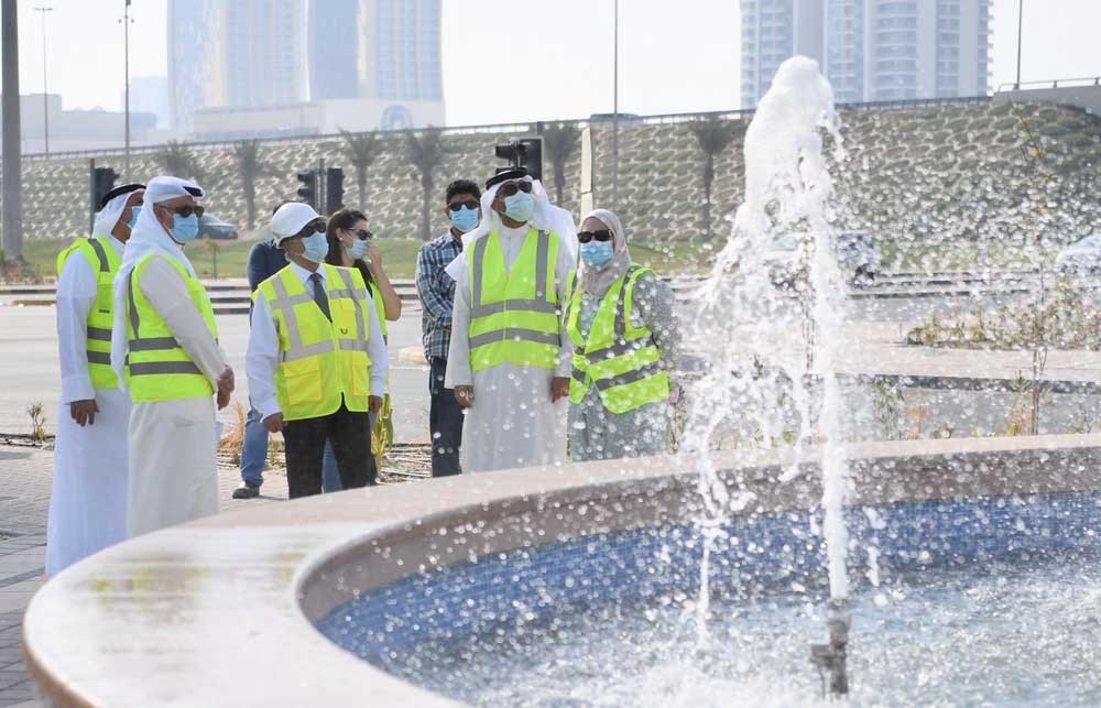 خلف: مواصلة جهود الوزارة لتعزيز التنمية الحضرية المستدامة للارتقاء بالبيئة