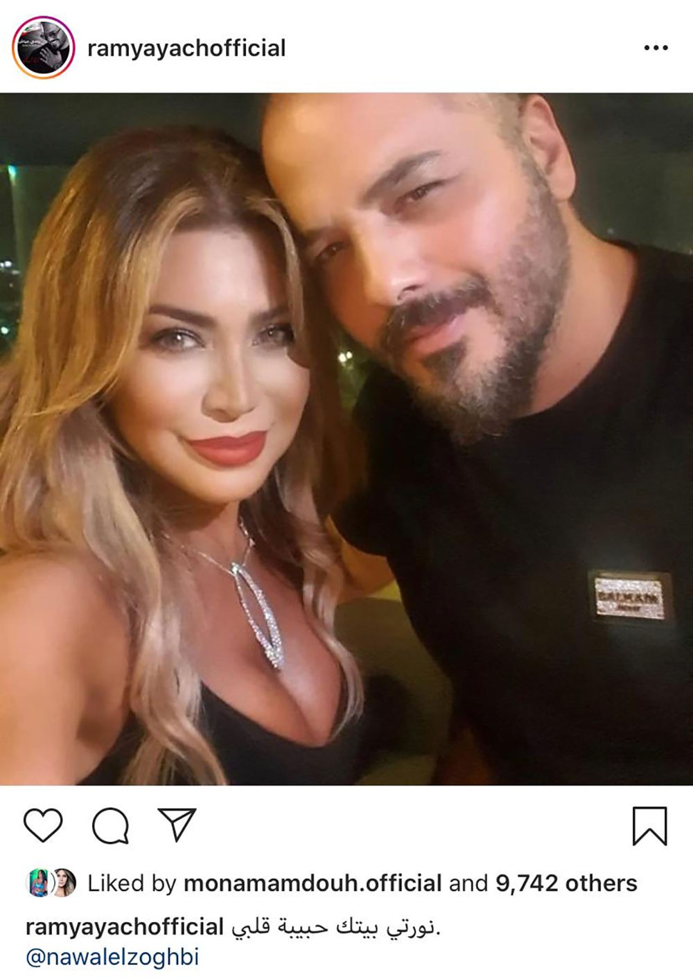 وصلة غزل بين رامي عياش ونوال الزغبي