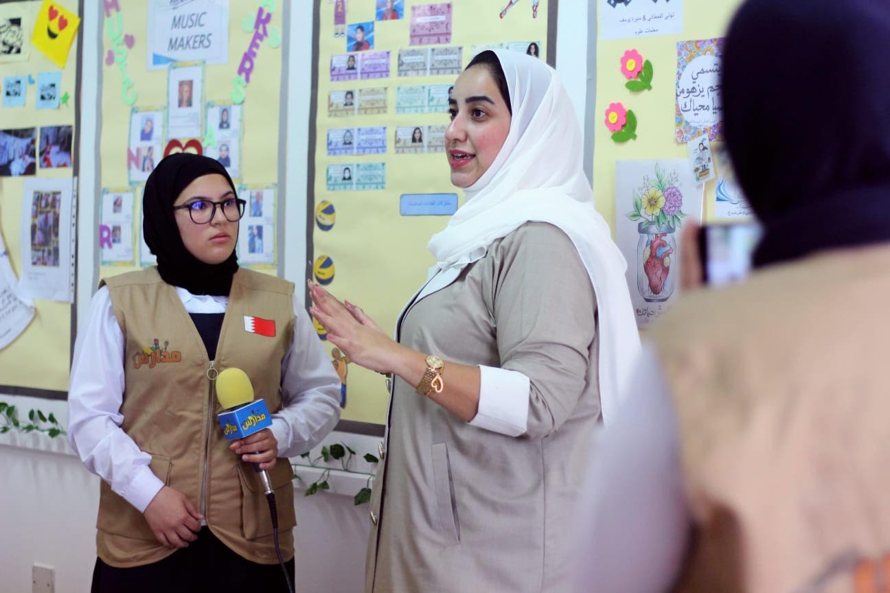 "مراسلو مدارس" مبادرة رائدة لإعداد جيل من الإعلاميين الأكفاء