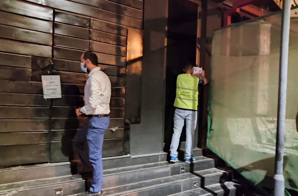 إغلاق أحد المطاعم السياحية بمنطقة العدلية