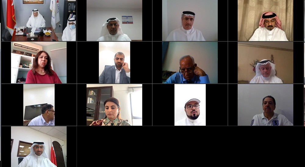 التقيد بالإجراءات الاحترازية التي يقرها فريق البحرين الطبي بشأن موسم عاشوراء وإمكانية الاعتماد على البث الالكتروني للفعاليات