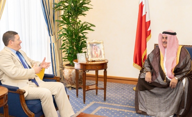 الشيخ خالد بن أحمد يؤكد حرص جلالة الملك المفدى على فتح آفاق أرحب للتعاون مع المملكة المتحدة