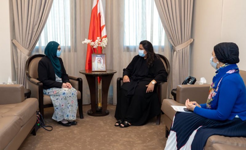 وكيل وزارة الخارجية تستقبل القائم بأعمال سفارة بروناي دار السلام