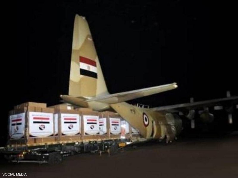  مصر ترسل مساعدات عاجلة إلى السودان