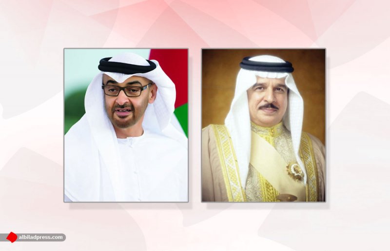 جلالة الملك المفدى يهنأ سمو الشيخ محمد بن زايد آل نهيان بخطوة السلام التاريخية