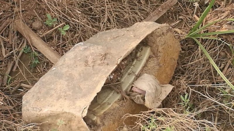 العثور على عبوة ناسفة جرفتها السيول من اليمن لجازان