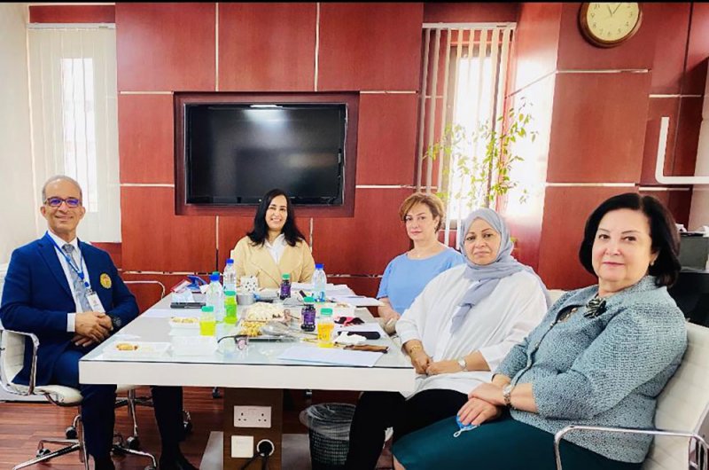 جمعية الطب الرياضي تزور كلية العلوم الصحية 