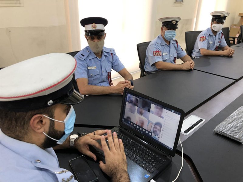 إدارتا الوقاية من الجريمة وتنفيذ الأحكام ينظمان دورات تدريبية (عن بُعد) للمحكومين بعقوبات بديلة