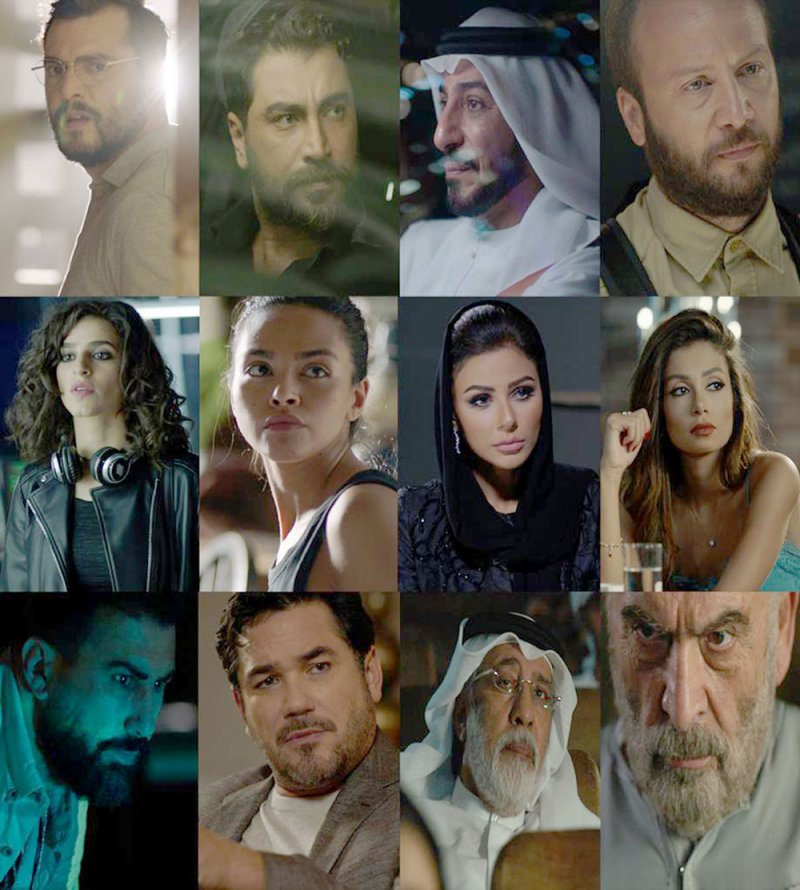 معتصم النهار ومكسيم خليل والعالمي دان كين يجتمعون في بطولة مسلسل "المنصة"