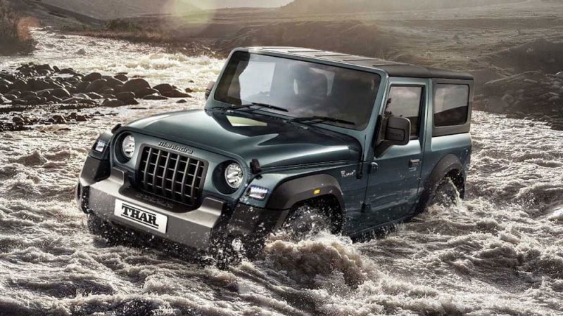 ماهيندرا الهندية تقدم Thar الجديدة