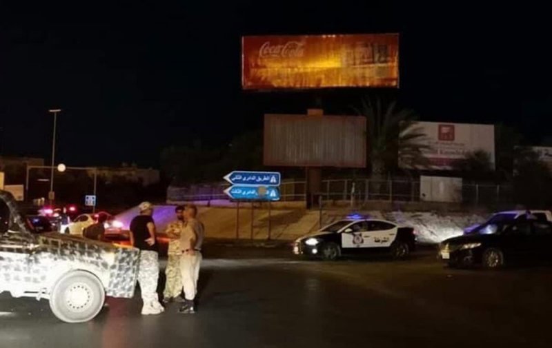 إطلاق النار على مجموعة من المتظاهرين حاولوا التجمع بطرابلس