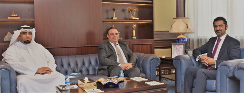 وزير شوون الكهرباء والماء يستقبل النائبان د.هشام العشيري وعمار آل عباس