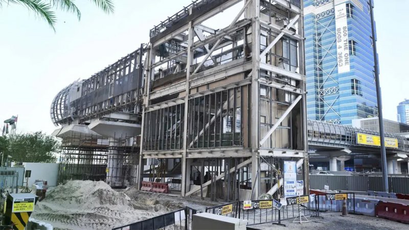 إنجاز 40% من تطوير 3 محطات لمترو دبي