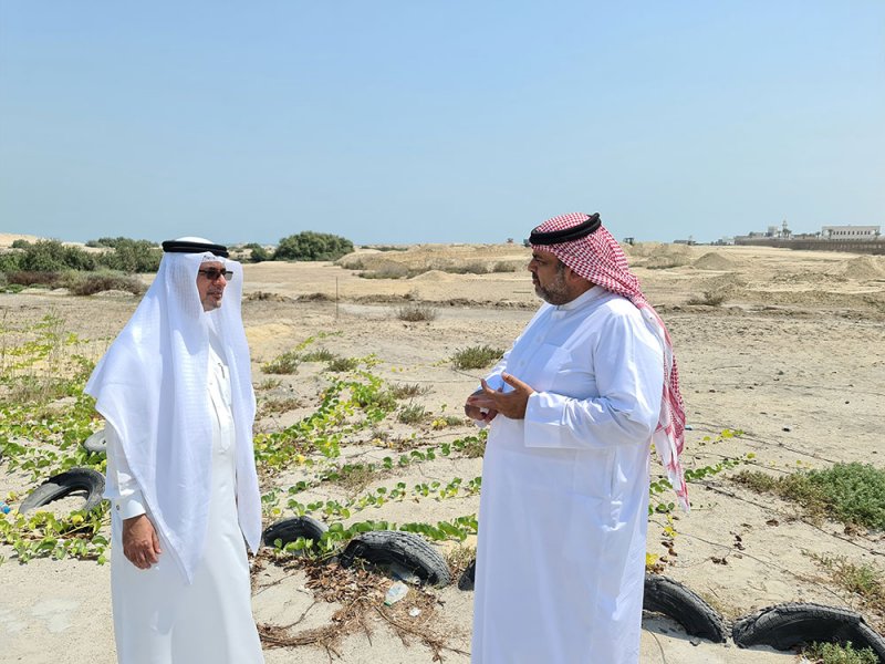 أبوالفتح يتفقد تجهيز الأراضي المخصصة للاستزراع السمكي: ماضون في خطوات الشراكة مع "الخاص"