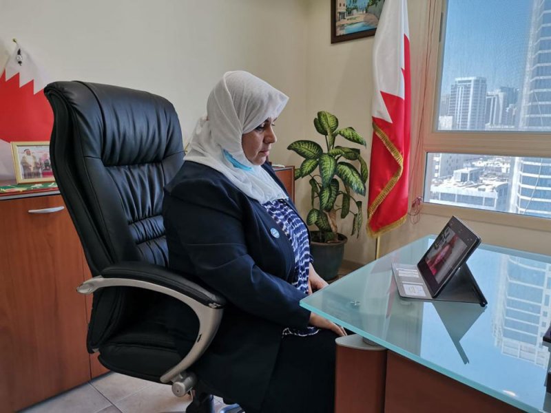 العلوي تشارك في الإطلاق الرسمي للدورة التدريبية الإلكترونية "ممارسات الرعاية الصحية الأولية"