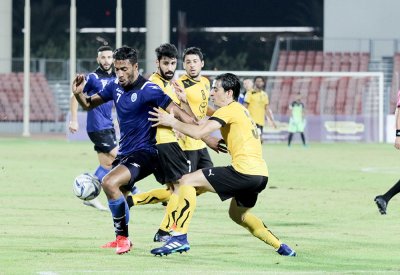 البسيتين يكسب الأهلي بهدف طاووس في دوري ناصر بن حمد الممتاز