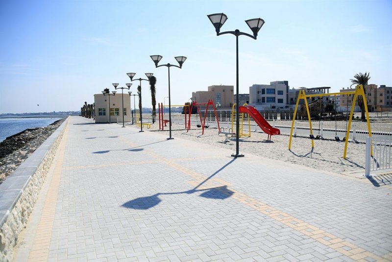 خلف يوافق على تخصيص ممشى لإسكان سماهيج