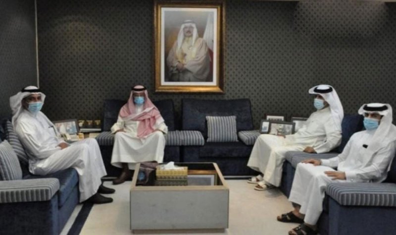 سفير البحرين في الرياض يستقبل الأمين العام المساعد بأمانة مجلس التعاون