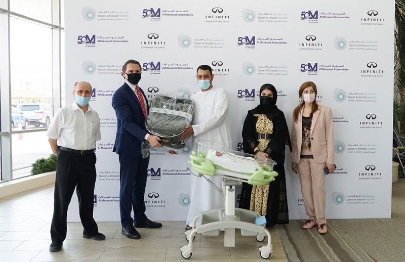 إنفينيتي الشرق الأوسط ترسل دفعة من مقاعد السيارات المخصصة للأطفال 