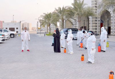الجيران يشارك بحملة تطهير في البسيتين
