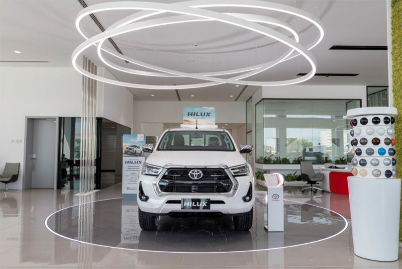 إبراهيم خليل كانو  تطلق تويوتا Hilux الجديدة