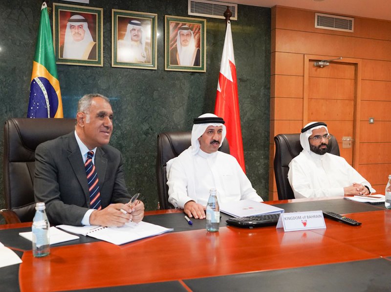 وكيل الخارجية يترأس الاجتماع الثالث للمشاورات السياسية بين البحرين والبرازيل