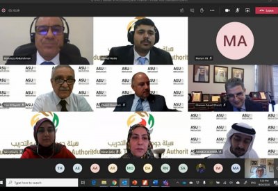 الجودة تنفذ أولى زياراتها الافتراضية للتحقق وتسكين المؤهلات