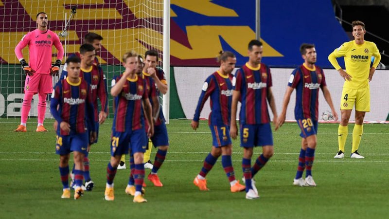 برشلونة كومان ينطلق بفوز كبير على فياريال