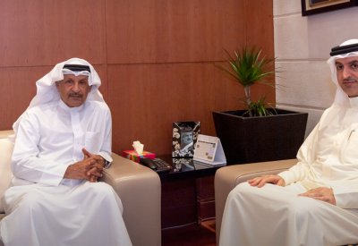 بن هندي يستقبل سفير البحرين لدى جمهورية مصر العربية