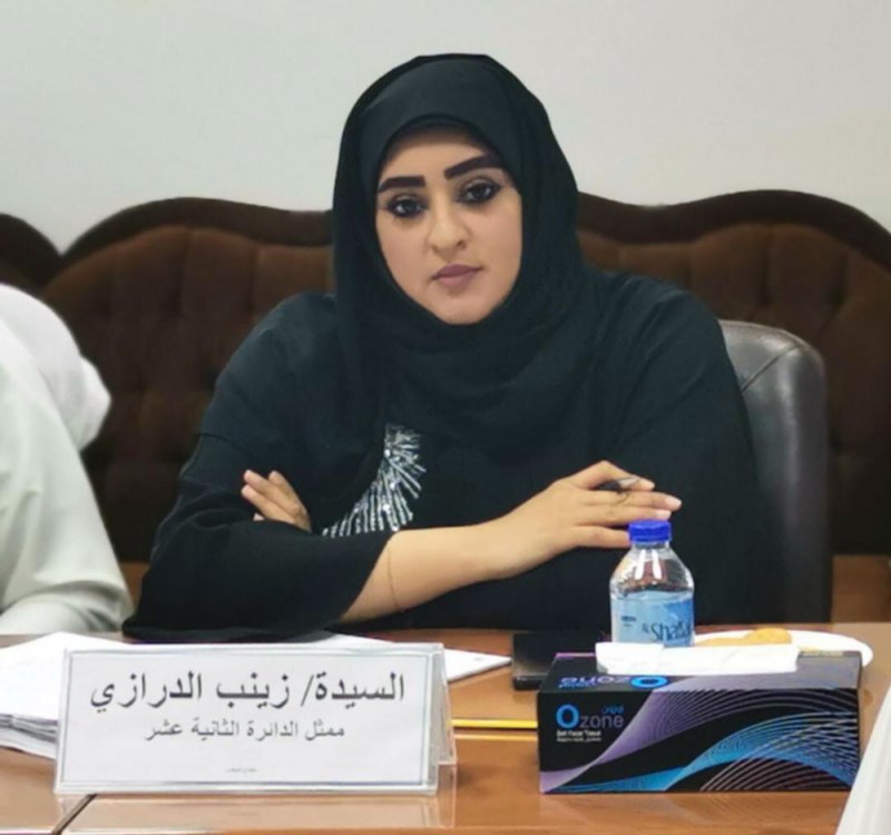الدرازي تواصل علاجها بعد وعكة صحية ألمت بها