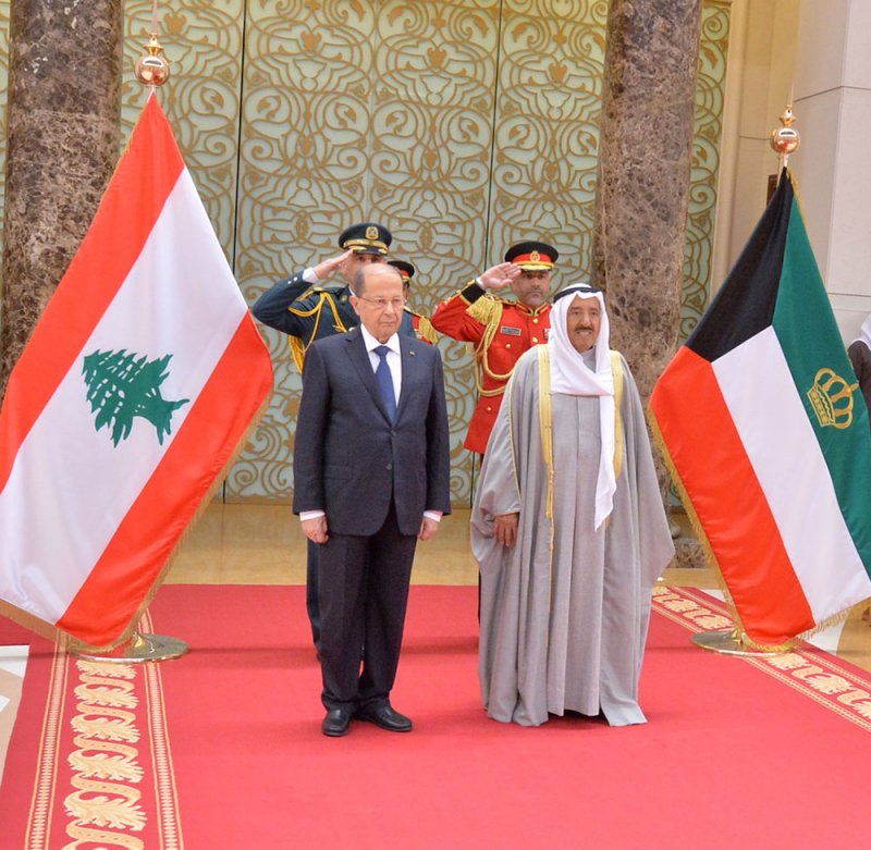 الرئيس اللبناني ينعى الشيخ صباح الأحمد: فقدناً شقيقاً كبيراً وقف إلى جانبنا