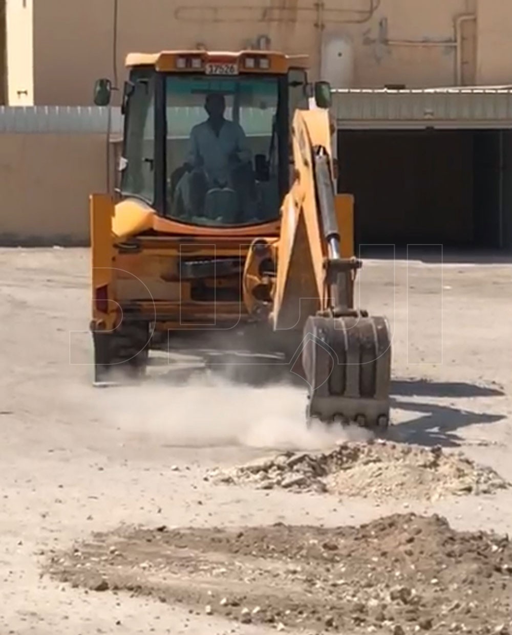 بداية العمل في إعداد مواقع الأشجار