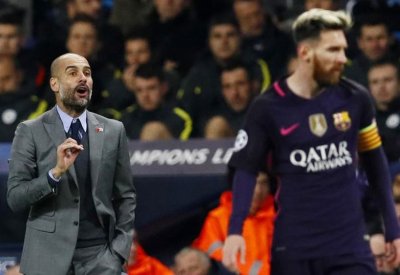 غوارديولا ينصح ميسي بالبقاء في برشلونة