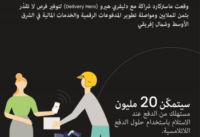 شراكة بين «ماستركارد» و«دليفري هيرو» لتطوير المدفوعات الرقمية