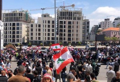 "غضب لبنان الكبير".. تظاهرة للحراك بعد يوم على تكليف أديب