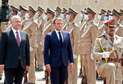 ماكرون في أول زيارة للعراق.. "مبادرة السيادة" تتصدر المشهد