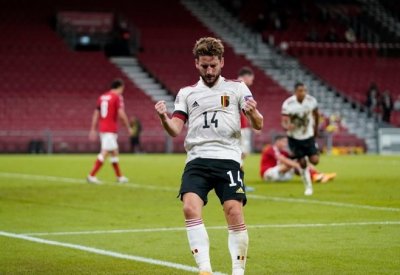 بلجيكا تفوز على الدنمارك 2-0 في المجموعة الثانية بدوري الأمم الأوروبي