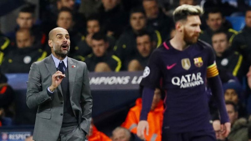 غوارديولا ينصح ميسي بالبقاء في برشلونة