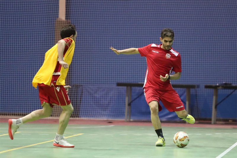 بالصور.. منتخب كرة الصالات يستعد لبطولة آسيا