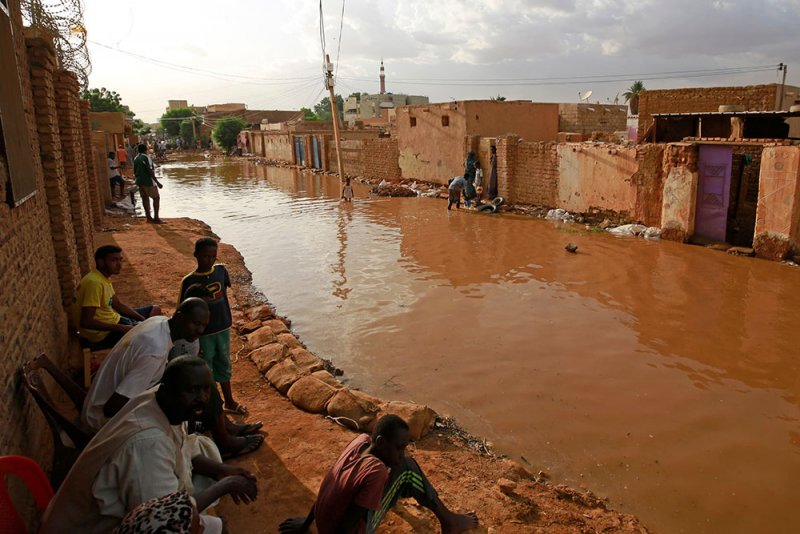 الفيضان يدمر أكثر من ألف منزل في السودان