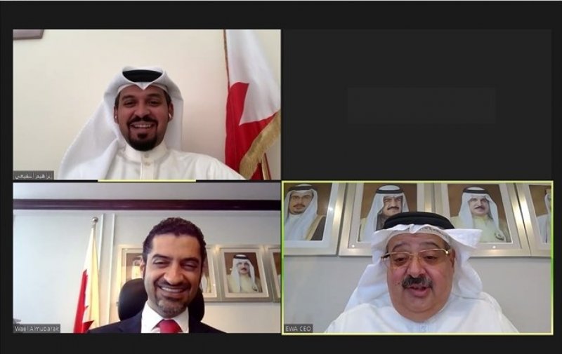 وزير شئون الكهرباء والماء والرئيس التنفيذي للهيئة يلتقون النائب إبراهيم النفيعي