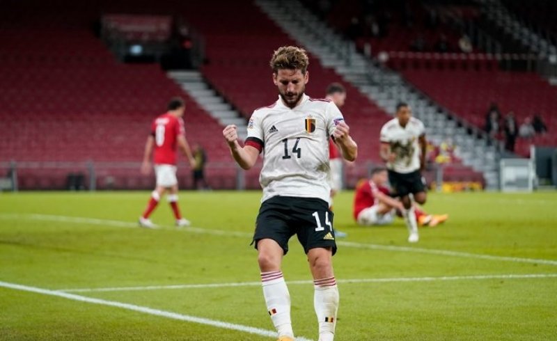 بلجيكا تفوز على الدنمارك 2-0 في المجموعة الثانية بدوري الأمم الأوروبي