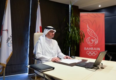 النصف يشارك في اجتماع اللجنة الأولمبية الدولية